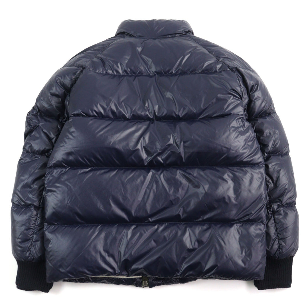 MONCLER Down jacket G20911A00122 595HM Outer: 100% nylon, Part: 50% acrylic, Part: 50% wool, Lining: 100% nylon, Lining: 100% cotton Navy MARTINEAU GIUBBOTTO mens 1 Used Authentic