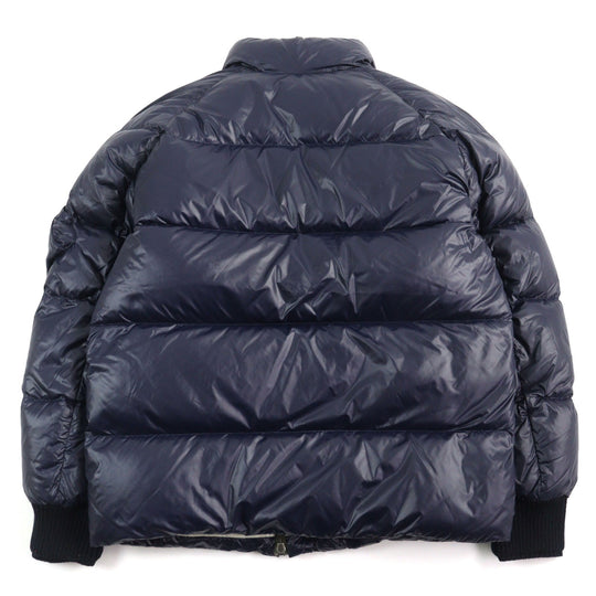 MONCLER Down jacket G20911A00122 595HM Outer: 100% nylon, Part: 50% acrylic, Part: 50% wool, Lining: 100% nylon, Lining: 100% cotton Navy MARTINEAU GIUBBOTTO mens 1 Used Authentic