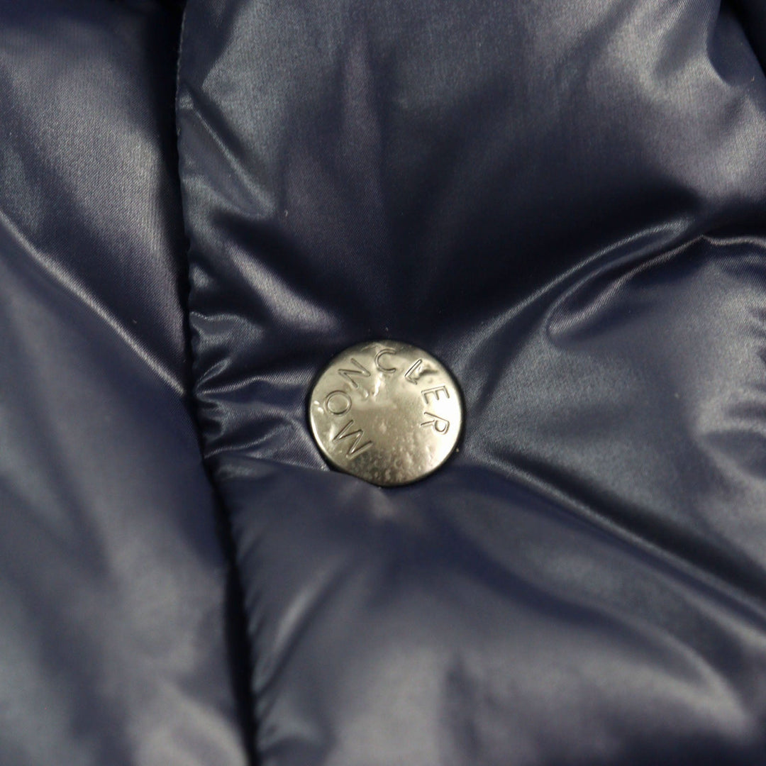 MONCLER Down jacket G20911A00122 595HM Outer: 100% nylon, Part: 50% acrylic, Part: 50% wool, Lining: 100% nylon, Lining: 100% cotton Navy MARTINEAU GIUBBOTTO mens 1 Used Authentic