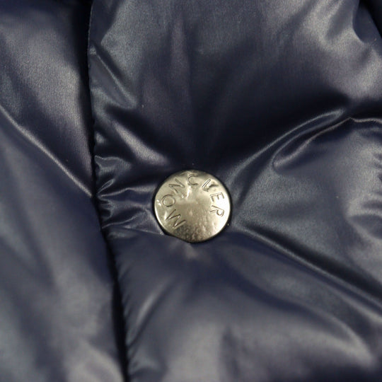 MONCLER Down jacket G20911A00122 595HM Outer: 100% nylon, Part: 50% acrylic, Part: 50% wool, Lining: 100% nylon, Lining: 100% cotton Navy MARTINEAU GIUBBOTTO mens 1 Used Authentic
