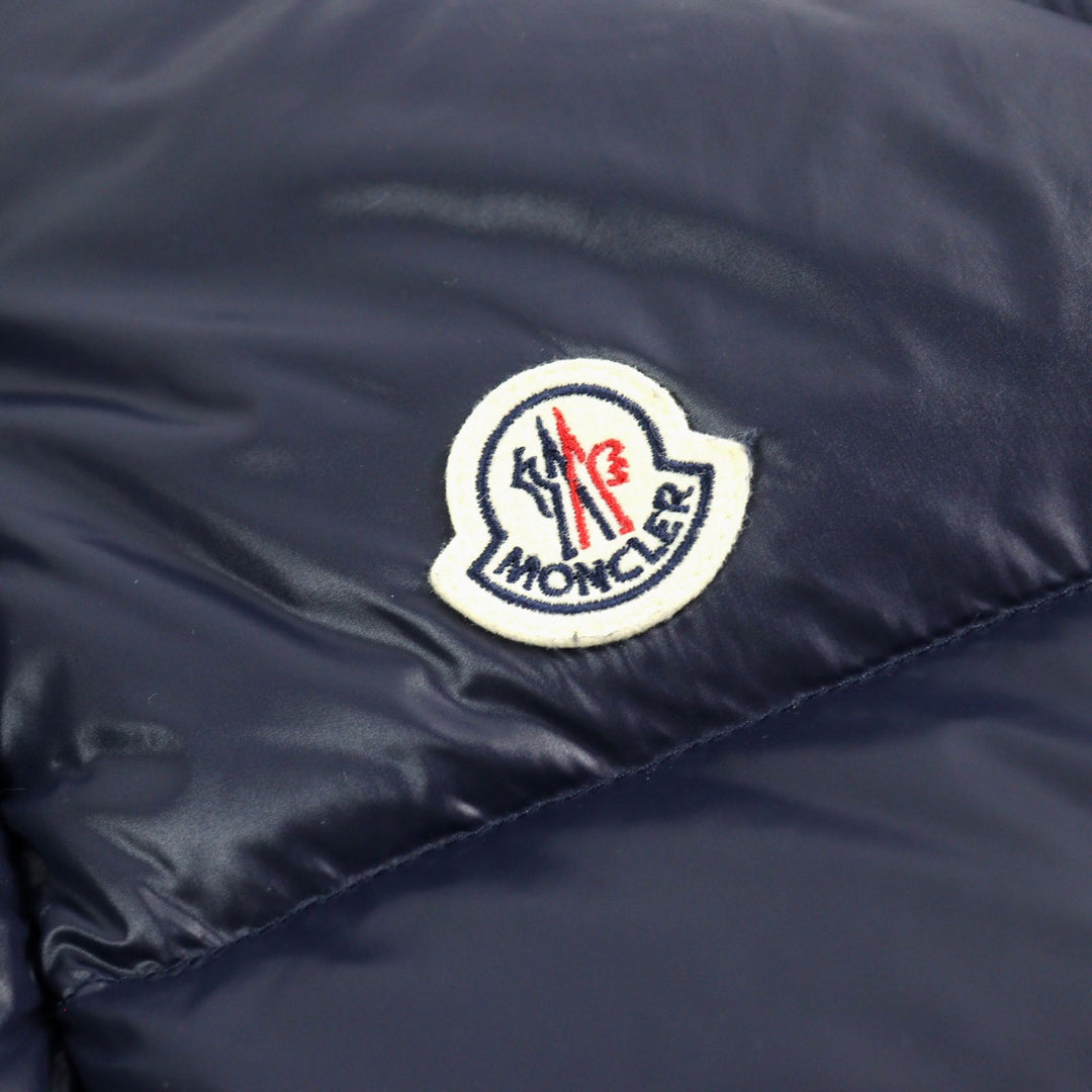 MONCLER Down jacket G20911A00122 595HM Outer: 100% nylon, Part: 50% acrylic, Part: 50% wool, Lining: 100% nylon, Lining: 100% cotton Navy MARTINEAU GIUBBOTTO mens 1 Used Authentic