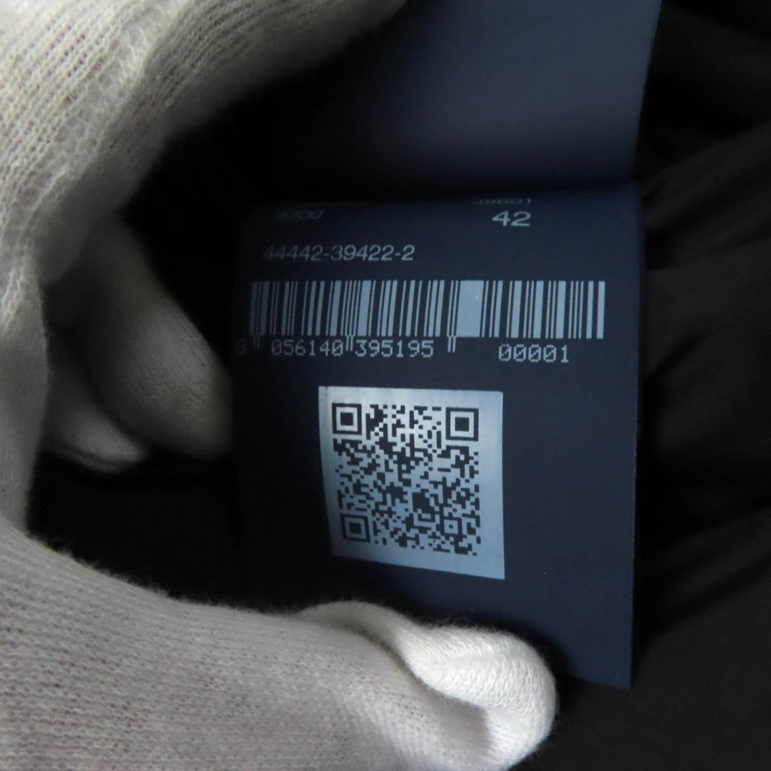 Herno Down jacket  PI0848D Outer: 80% wool, Outer: 20% nylon, Part: 100% nylon, Part: polyurethane, Part: 100% nylon black DIAGONAL WOOL AND NUAGE PARKA Women 42 Used Authentic