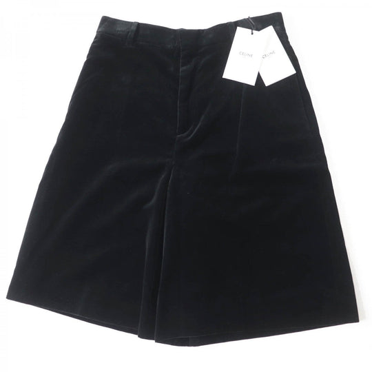 CELINE Shorts 2P443226D cotton black 38
