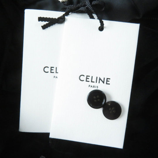 CELINE Shorts 2P443226D cotton black 38