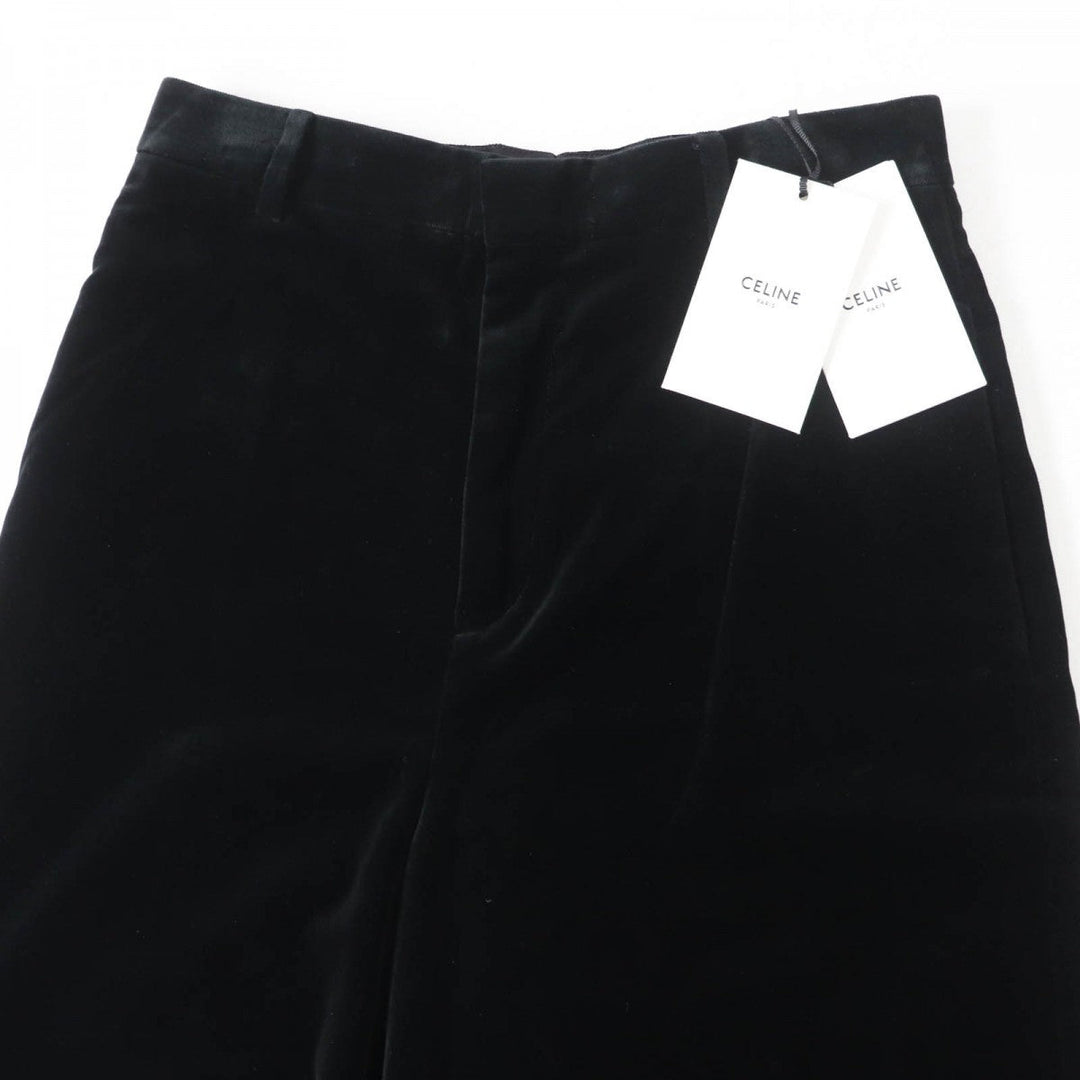 CELINE Shorts 2P443226D cotton black 38