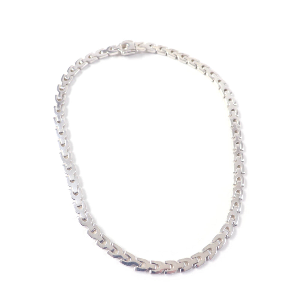 TIFFANY&Co. Necklace Main: SV925 Silver Women Used Authentic