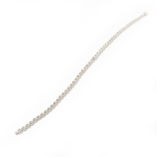 TIFFANY&Co. Necklace Main: SV925 Silver Women Used Authentic