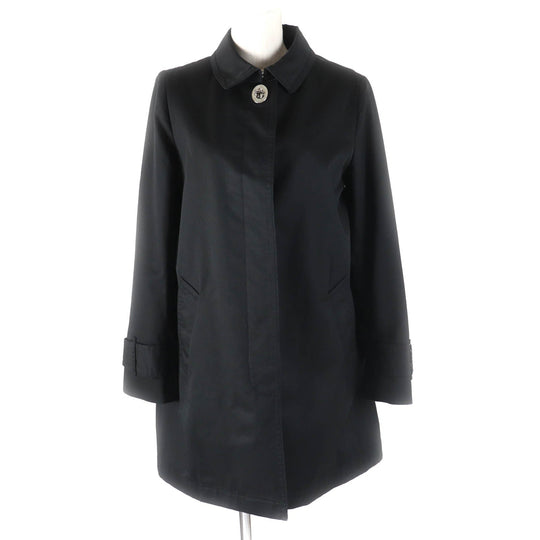 COACH Stainless collar coat Outer: 100% cotton, Lining: 100% polyester black Women XS Used Authentic