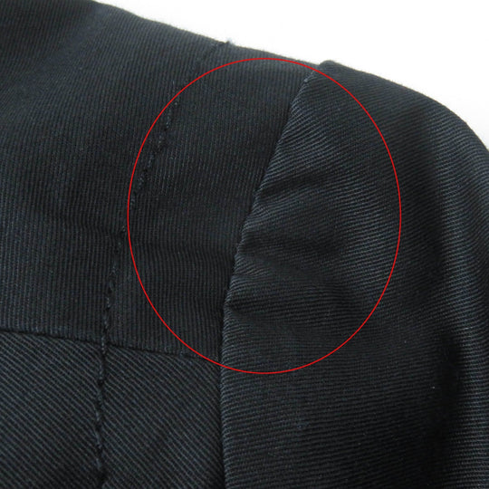 COACH Stainless collar coat Outer: 100% cotton, Lining: 100% polyester black Women XS Used Authentic