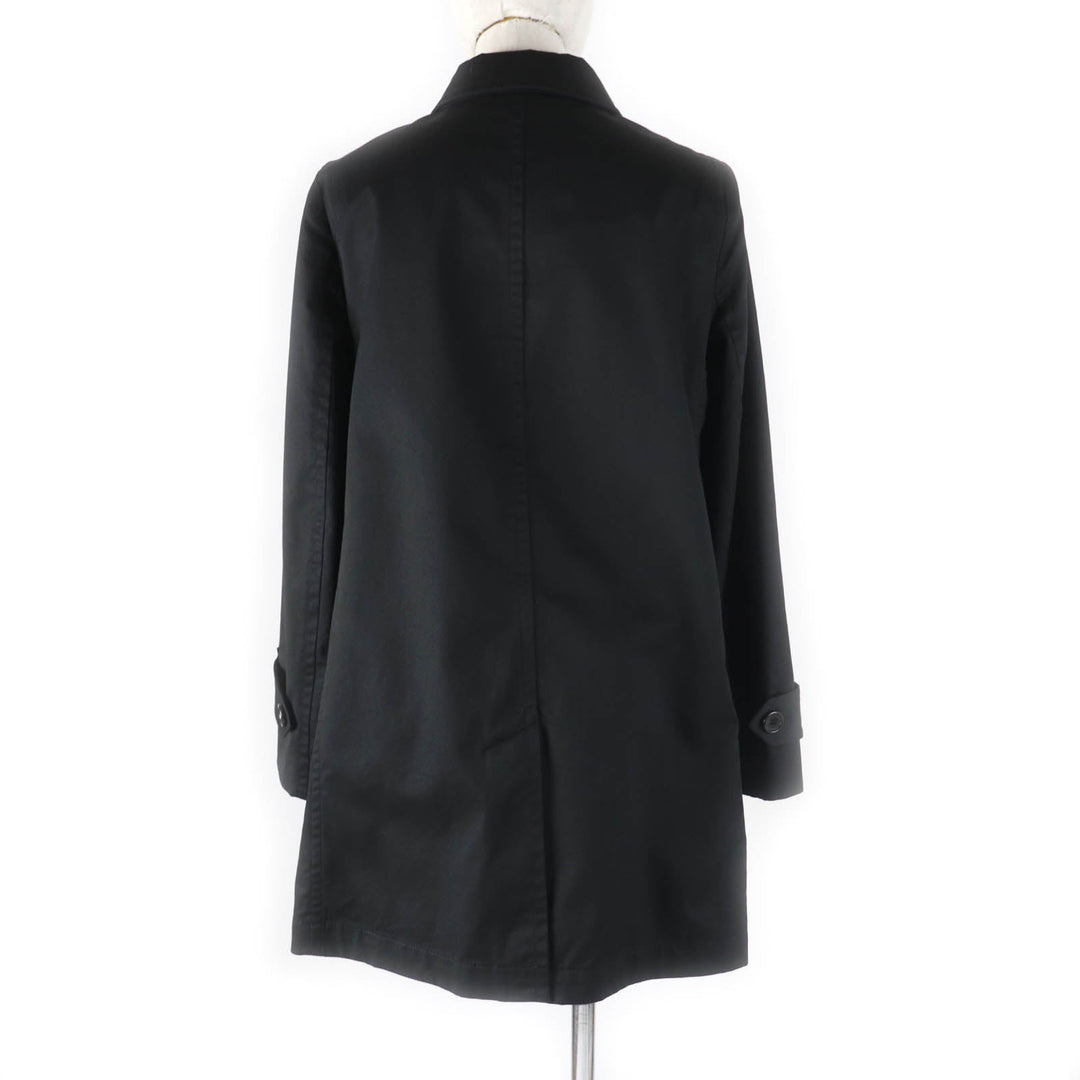 COACH Stainless collar coat Outer: 100% cotton, Lining: 100% polyester black Women XS Used Authentic