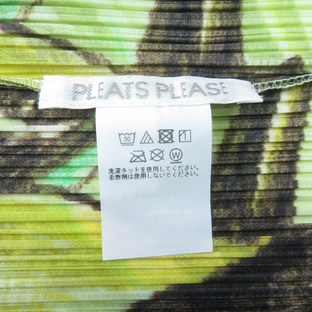 PLEATS PLEASE cardigan PP41-JO693 Main: 100% polyester Multi TARDIVO Tartivo Women 3 Used Authentic