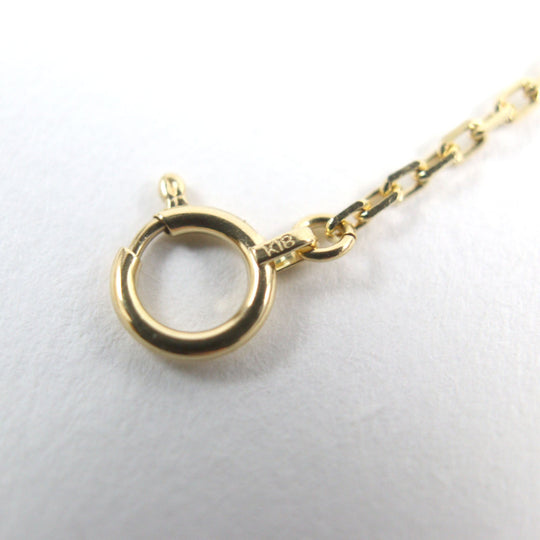 Sympathy of Soul Necklace Main: K18, Part: Diamond gold Small Gravity Cross mens Used Authentic