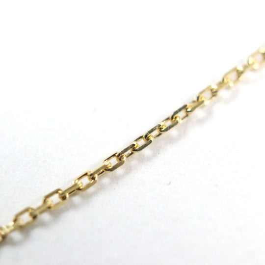 Sympathy of Soul Necklace Main: K18, Part: Diamond gold Small Gravity Cross mens Used Authentic