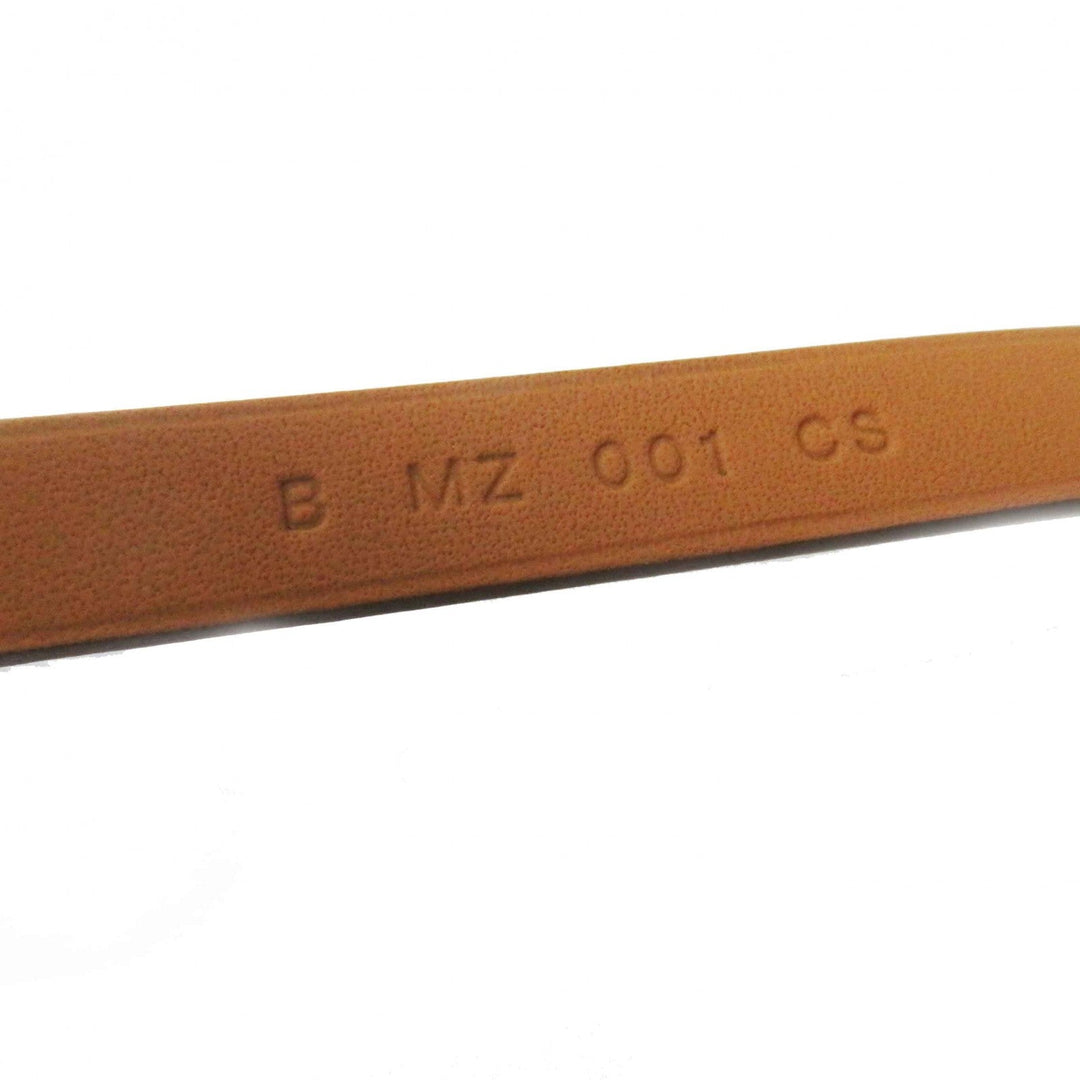 HERMES bracelet Main: Leather yellow Mini Kelly Double Tour Women Used Authentic