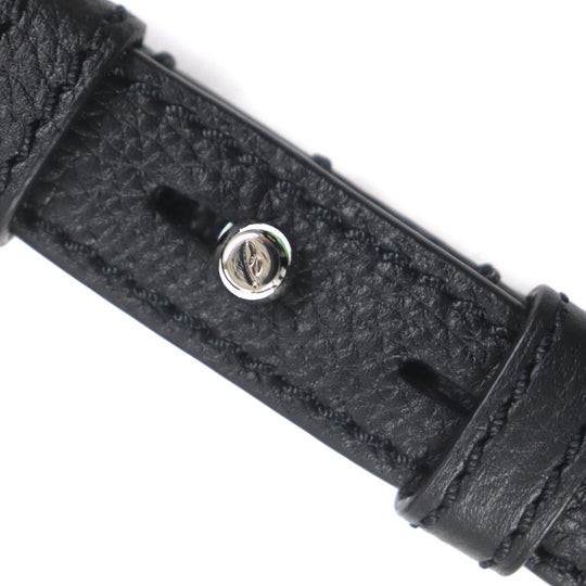 Brioni Briefcase OIUU0LO17191028 Leather black Taupe Grained Rhodes Leather mens Used Authentic