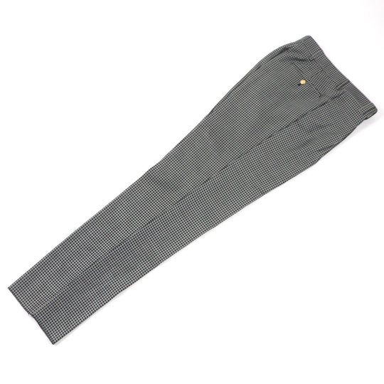 VERSACE setup Outer: 70% wool, Outer: 30% silk, Lining: 64% rayon, Lining: 36% cupra Gray black TAILOR MADE mens 46 Used Authentic