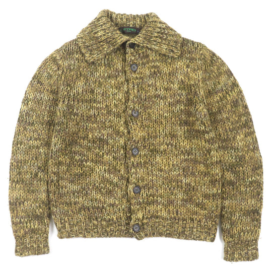 ETRO Jacket Main: 55% wool, Main: 25% acetate, Main: 20% mohair Yellow type mens S Used Authentic