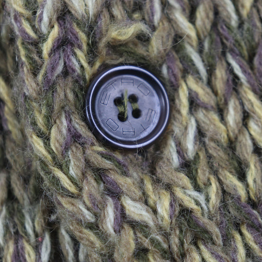 ETRO Jacket Main: 55% wool, Main: 25% acetate, Main: 20% mohair Yellow type mens S Used Authentic