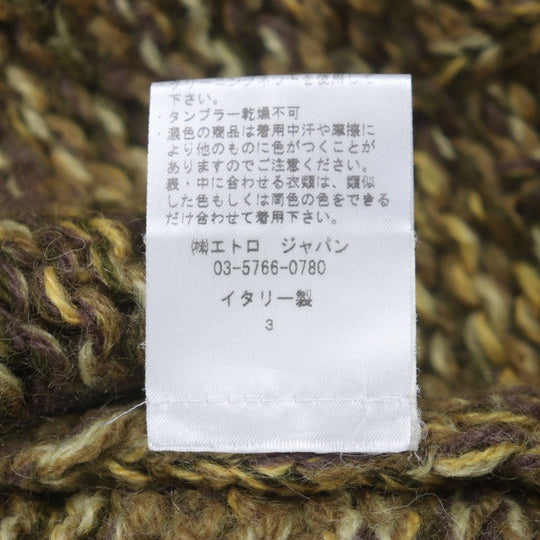 ETRO Jacket Main: 55% wool, Main: 25% acetate, Main: 20% mohair Yellow type mens S Used Authentic