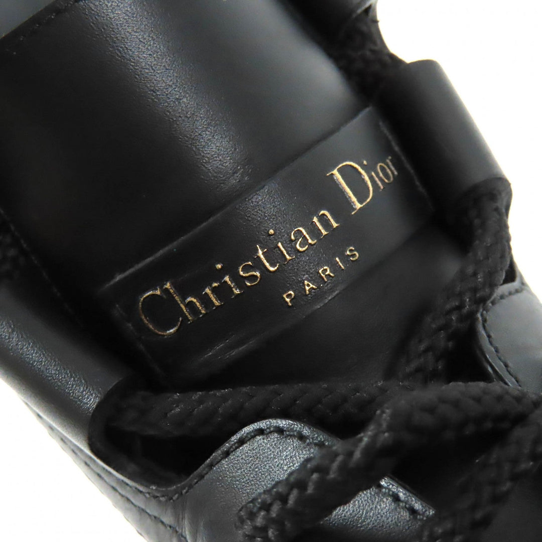 Christian Dior boots Main: Leather black Quest Women 35 1/2 Used Authentic