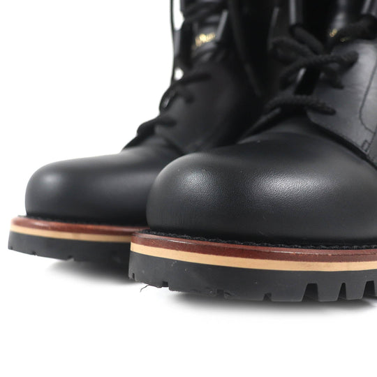 Christian Dior boots Main: Leather black Quest Women 35 1/2 Used Authentic