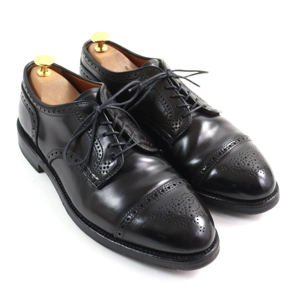 ALDEN Leather shoes Cordovan black 2145 mens 8 1/2 Used Authentic