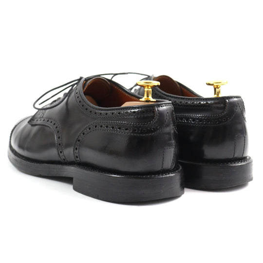 ALDEN Leather shoes Cordovan black 2145 mens 8 1/2 Used Authentic