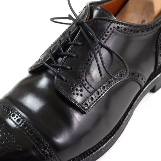 ALDEN Leather shoes Cordovan black 2145 mens 8 1/2 Used Authentic