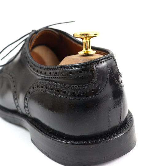 ALDEN Leather shoes Cordovan black 2145 mens 8 1/2 Used Authentic