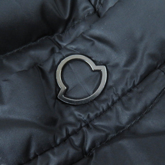 MONCLER down coat Outer: 100% nylon, Lining: 100% nylon, Filling: 85% down, Filling: 15% feather black VERNDIS Women Zero size Used Authentic