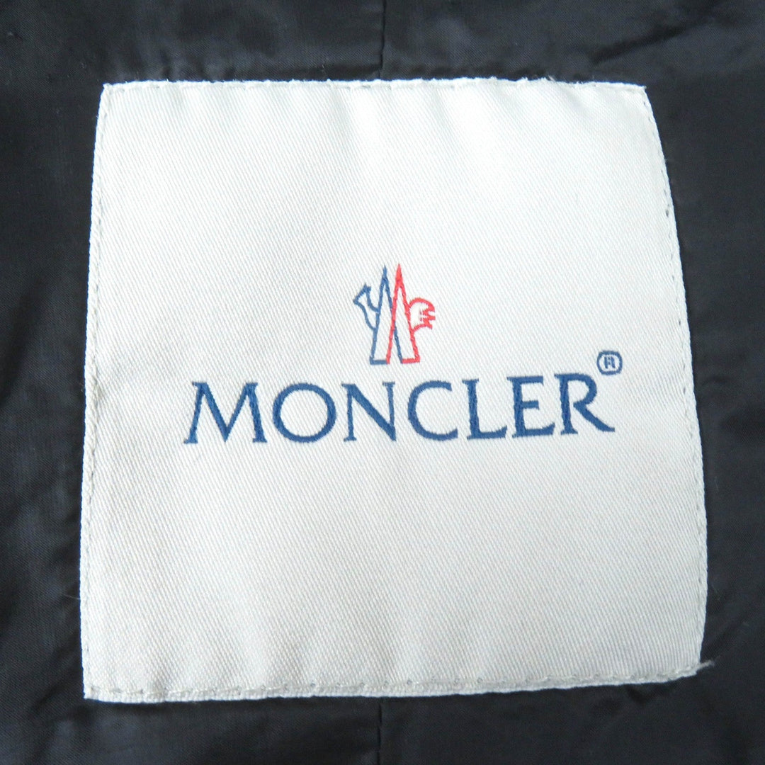 MONCLER down coat Outer: 100% nylon, Lining: 100% nylon, Filling: 85% down, Filling: 15% feather black VERNDIS Women Zero size Used Authentic