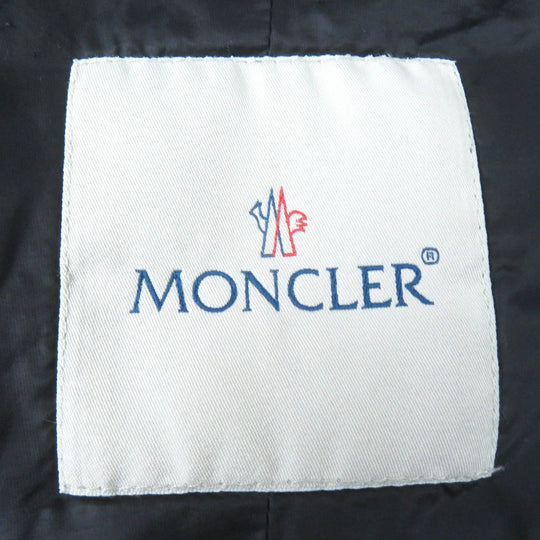 MONCLER down coat Outer: 100% nylon, Lining: 100% nylon, Filling: 85% down, Filling: 15% feather black VERNDIS Women Zero size Used Authentic