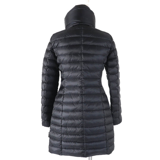 MONCLER down coat Outer: 100% nylon, Lining: 100% nylon, Filling: 85% down, Filling: 15% feather black VERNDIS Women Zero size Used Authentic