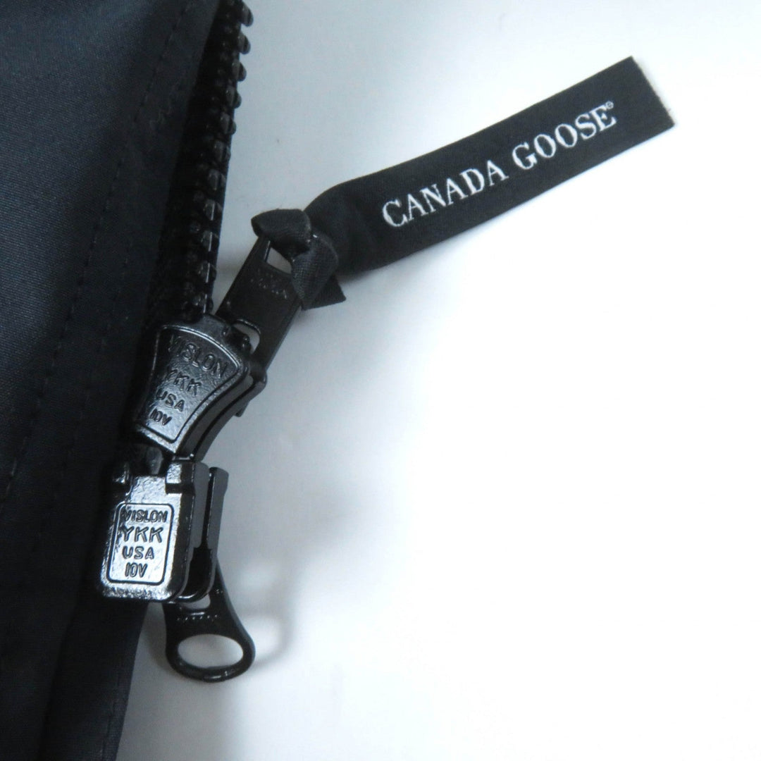 CANADA GOOSE down coat 6660LA Main: 85% polyester, Main: 15% cotton, Lining: 100% nylon, Part: 98% acrylic, Part: 2% polyester Navy TRILLIUM PARKA Trillium Hoodie Women S Used Authentic