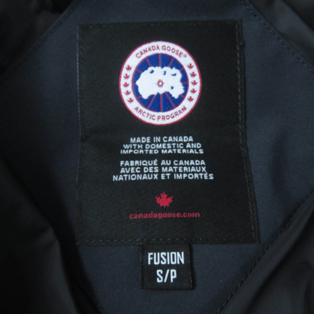 CANADA GOOSE down coat 6660LA Main: 85% polyester, Main: 15% cotton, Lining: 100% nylon, Part: 98% acrylic, Part: 2% polyester Navy TRILLIUM PARKA Trillium Hoodie Women S Used Authentic