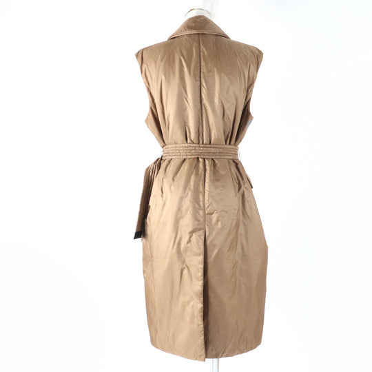 Max Mara The Cube  coat 92960124 Main: 100% polyester, Main: 100% polyester, Filling: 52% camel, Filling: 48% polyester Brown CAMELUXE Women 36 Used Authentic