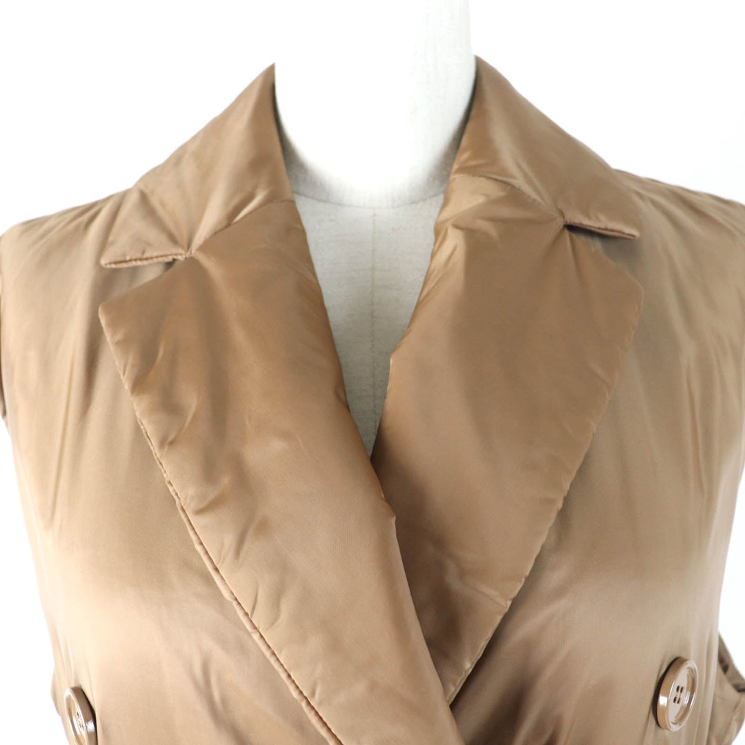 Max Mara The Cube  coat 92960124 Main: 100% polyester, Main: 100% polyester, Filling: 52% camel, Filling: 48% polyester Brown CAMELUXE Women 36 Used Authentic