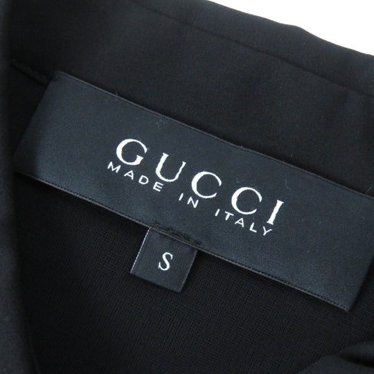 GUCCI one piece 364336 X5449 Outer: 100% rayon, Part: 100% silk, Lining: 100% rayon black Women S Used Authentic