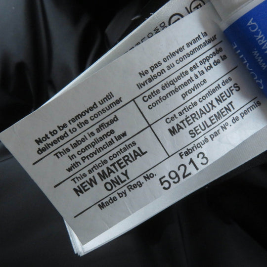 CANADA GOOSE down coat 2300JL Main: 85% polyester, Main: 15% cotton, Lining: 100% nylon, Filling: 100% down, Part: 100% polyester black CHARLOTTE Women S Used Authentic