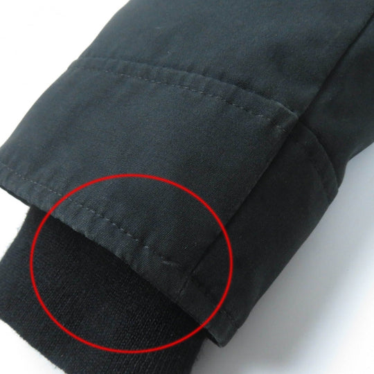 CANADA GOOSE down coat 2300JL Main: 85% polyester, Main: 15% cotton, Lining: 100% nylon, Filling: 100% down, Part: 100% polyester black CHARLOTTE Women S Used Authentic