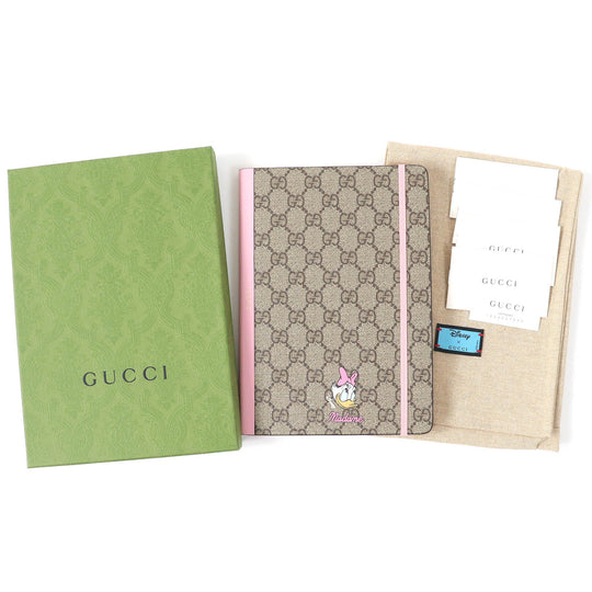 GUCCI Notebook Main: PVC Beige pink Women Used Authentic