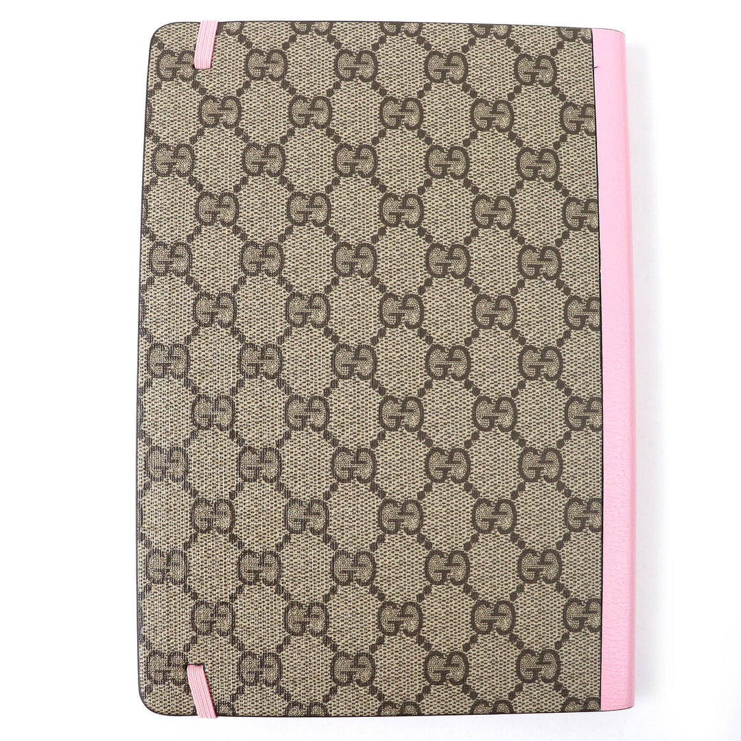 GUCCI Notebook Main: PVC Beige pink Women Used Authentic