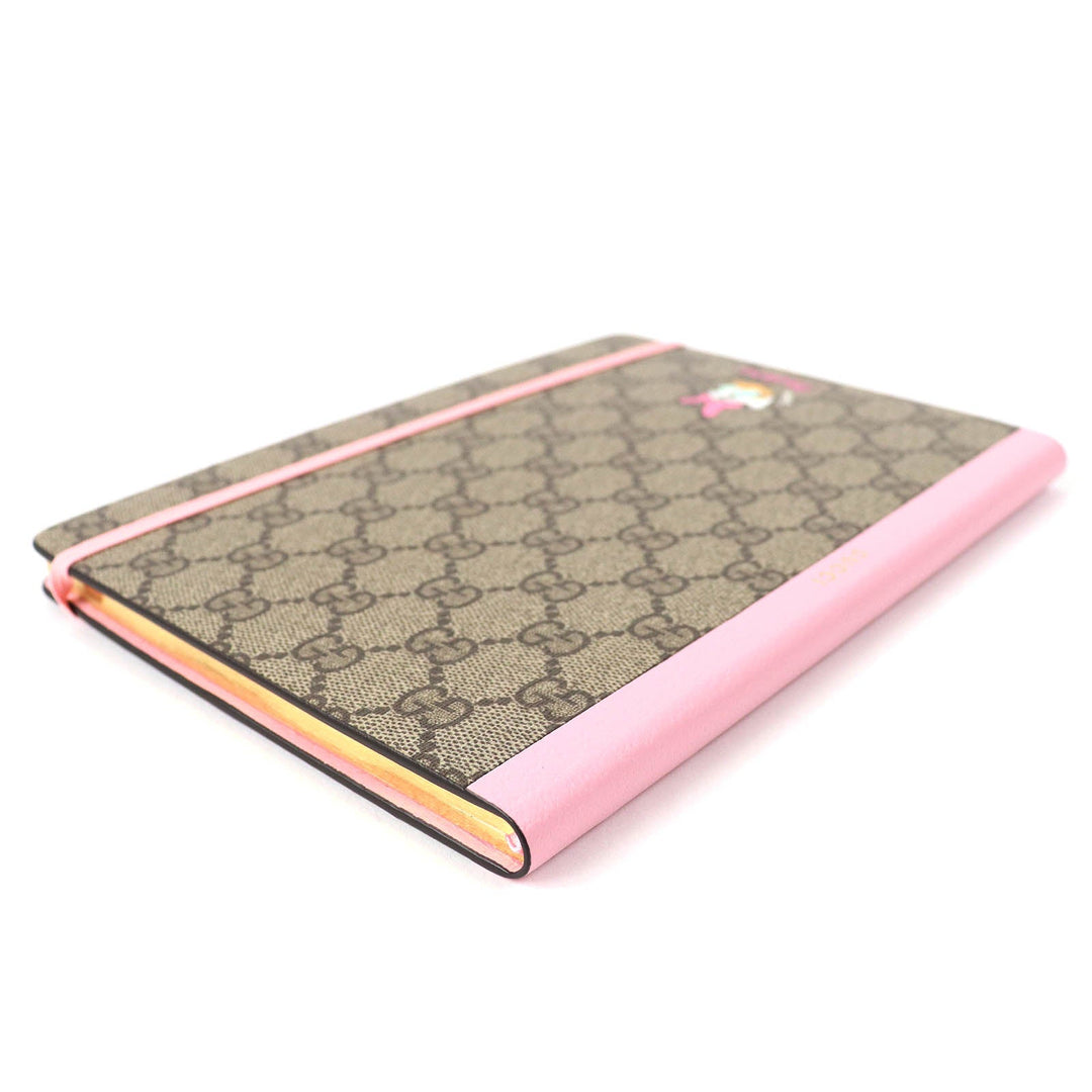 GUCCI Notebook Main: PVC Beige pink Women Used Authentic