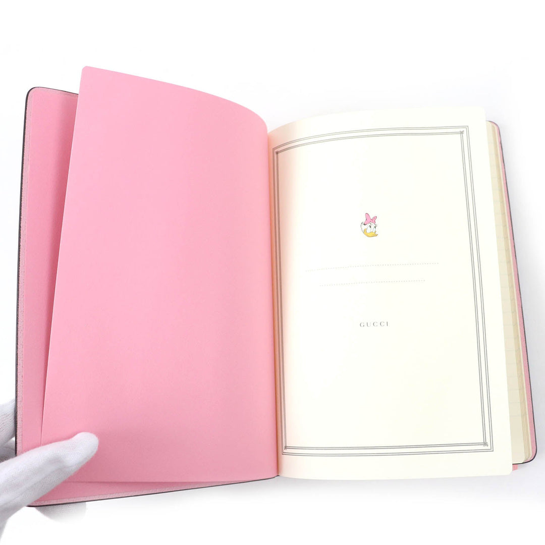 GUCCI Notebook Main: PVC Beige pink Women Used Authentic