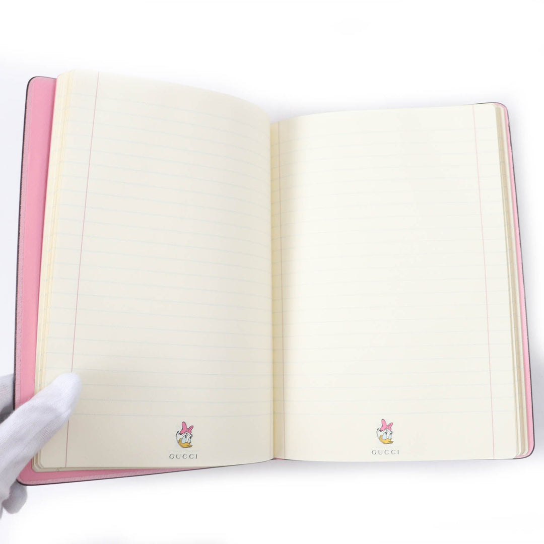 GUCCI Notebook Main: PVC Beige pink Women Used Authentic