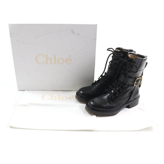 Chloe Ankle boots Main: Leather black Women 36 Used Authentic