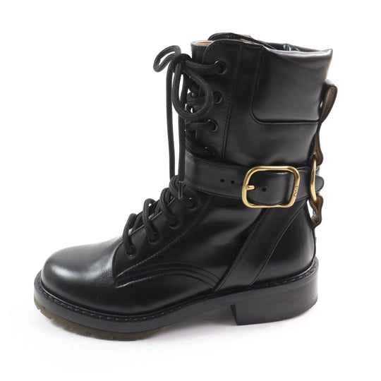Chloe Ankle boots Main: Leather black Women 36 Used Authentic