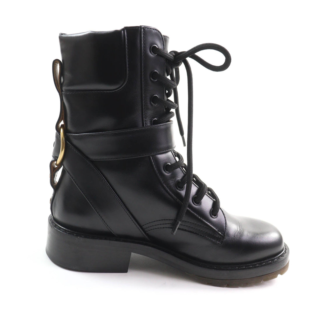 Chloe Ankle boots Main: Leather black Women 36 Used Authentic