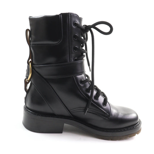 Chloe Ankle boots Main: Leather black Women 36 Used Authentic