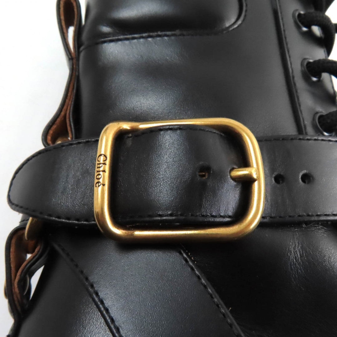 Chloe Ankle boots Main: Leather black Women 36 Used Authentic